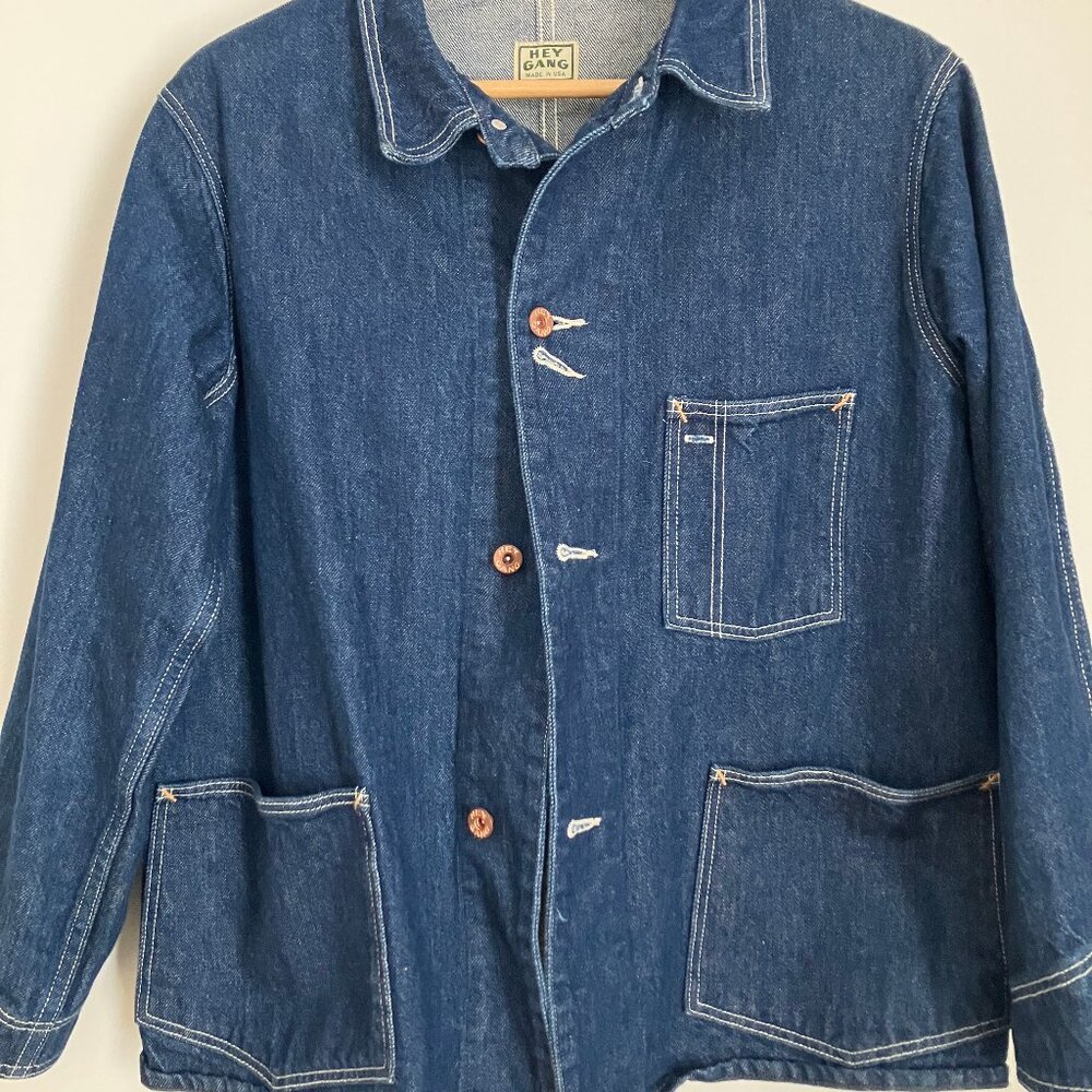 Hey Gang The Barn Coat in Japanese Denim Size 00